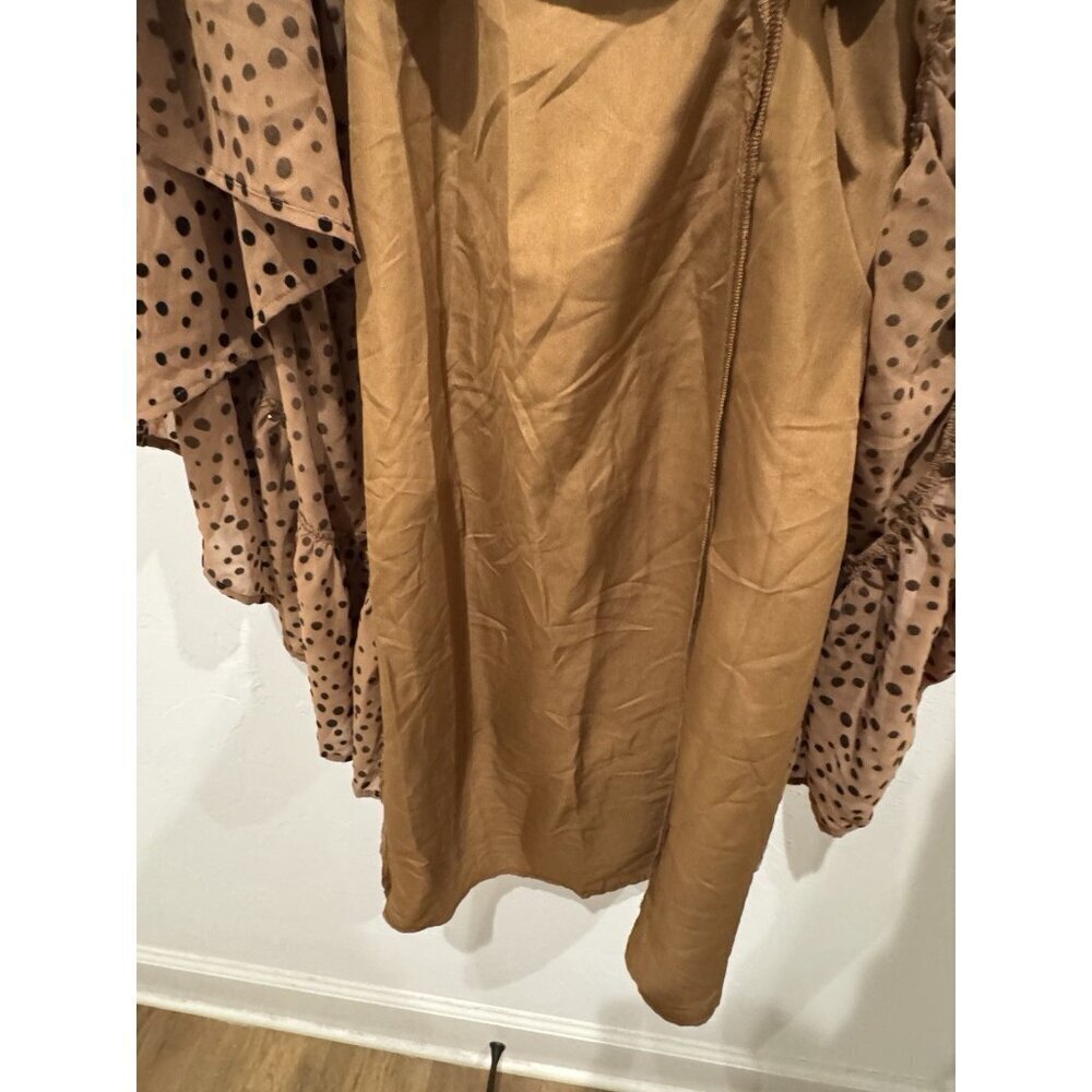 BB Dakota Midi Dress Brown And Black - Picture 12 of 12